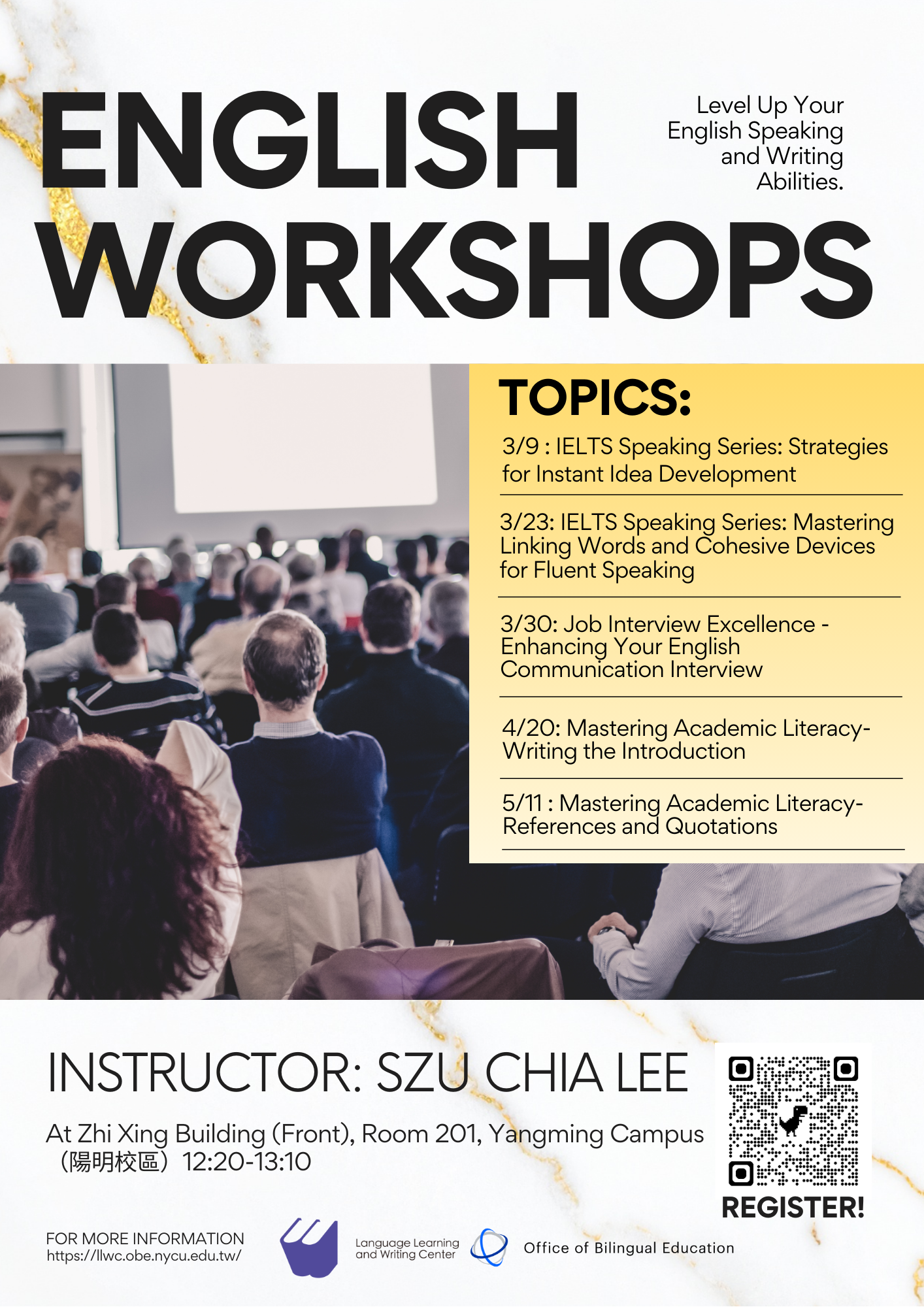 114-2 English Workshop Series